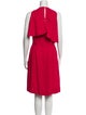 Fendi Crew Neck Midi Length Dress
