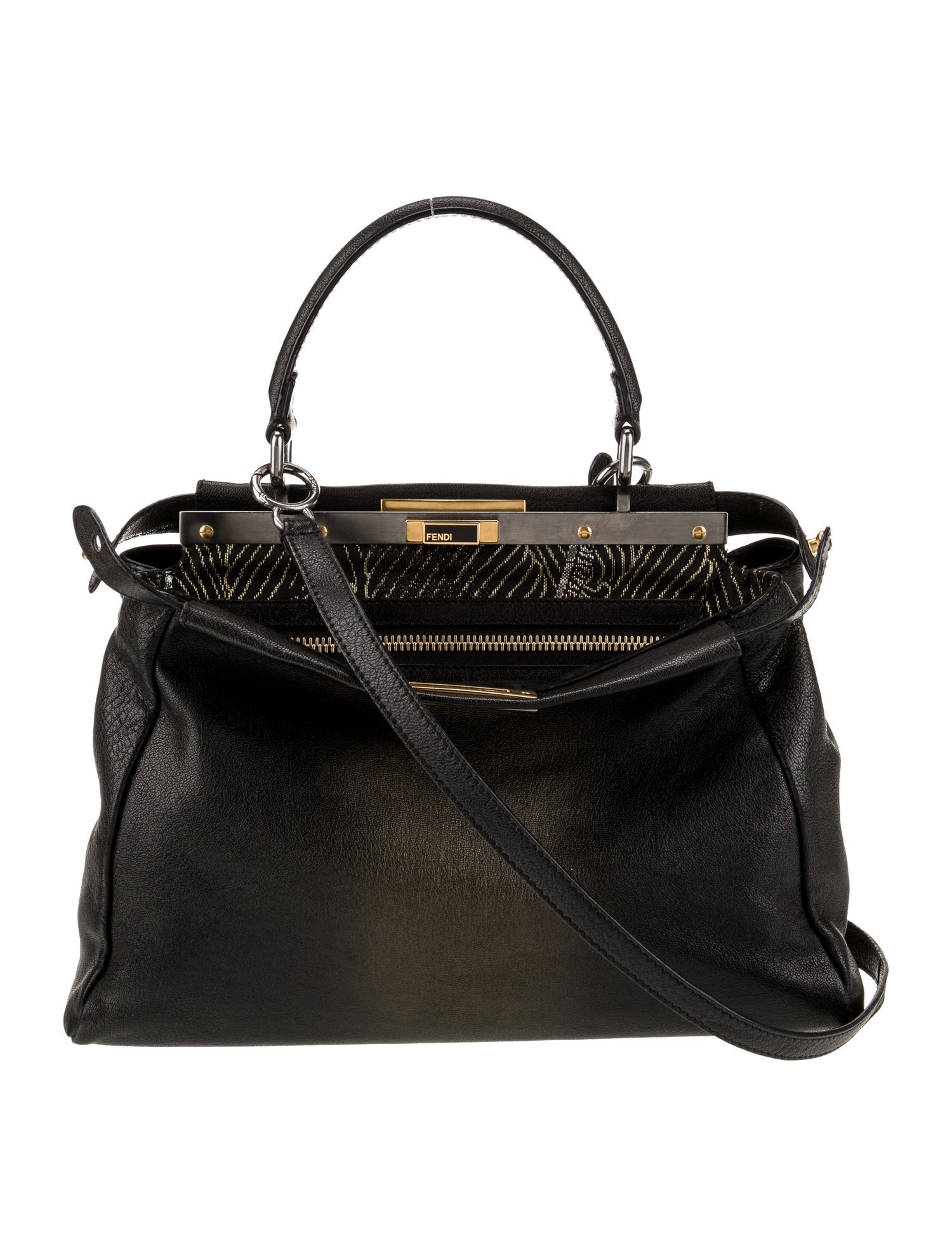 Fendi Leather Peekaboo