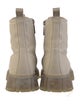 Fendi Leather Combat Boots