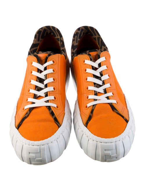 Fendi Canvas Sneakers