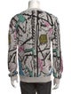 Fendi Printed Crew Neck Cardigan