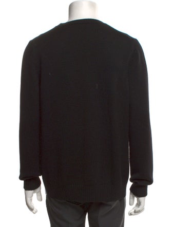 Fendi Monsters Motif Virgin Wool Pullover