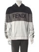Fendi Zucca FF Logo Graphic Print Hoodie