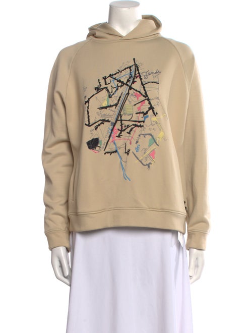 Fendi Graphic Print Crew Neck Sweatshirt