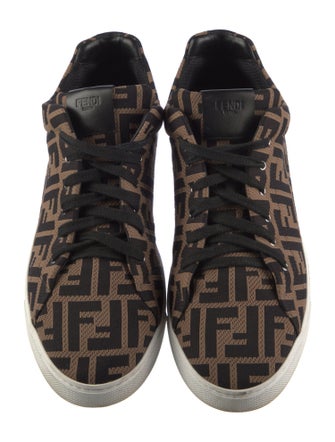 Fendi Zucca FF Logo Printed Sneakers