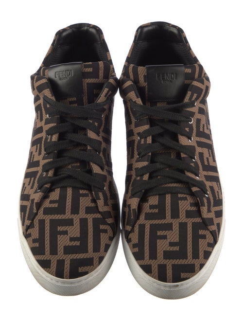Fendi Zucca FF Logo Printed Sneakers