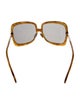 Fendi Square Tinted Sunglasses