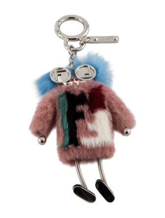 Fendi FF Logo Keychain