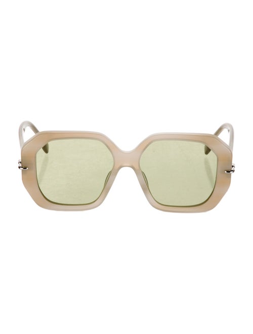 Fendi Zucca FF Logo Oversize Sunglasses