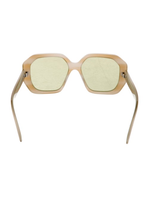 Fendi Zucca FF Logo Oversize Sunglasses