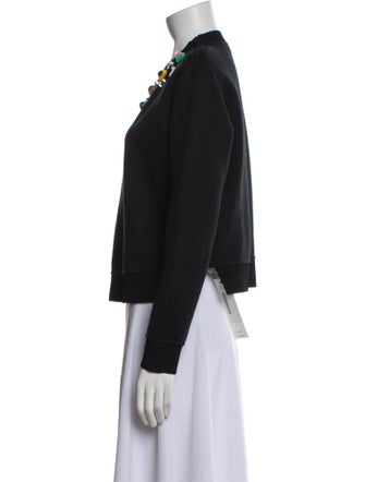 Fendi Crew Neck Long Sleeve Sweatshirt