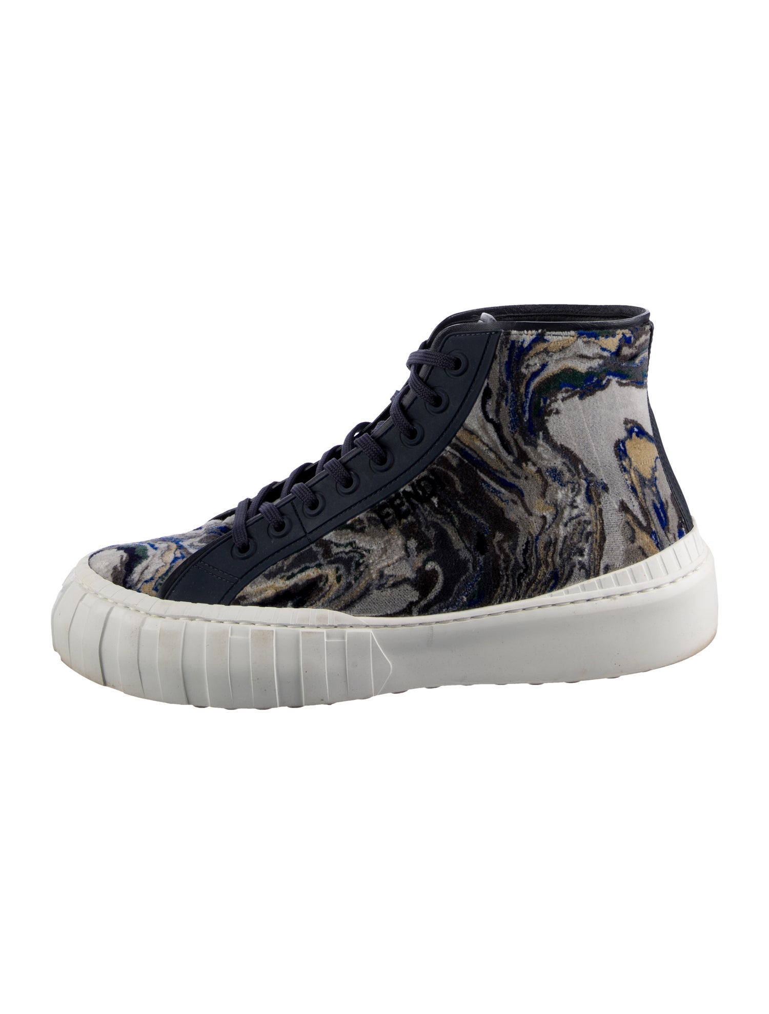 Fendi Zucca FF Logo Printed Sneakers