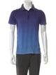 Fendi Collar Short Sleeve Polo Shirt