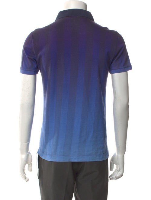 Fendi Collar Short Sleeve Polo Shirt