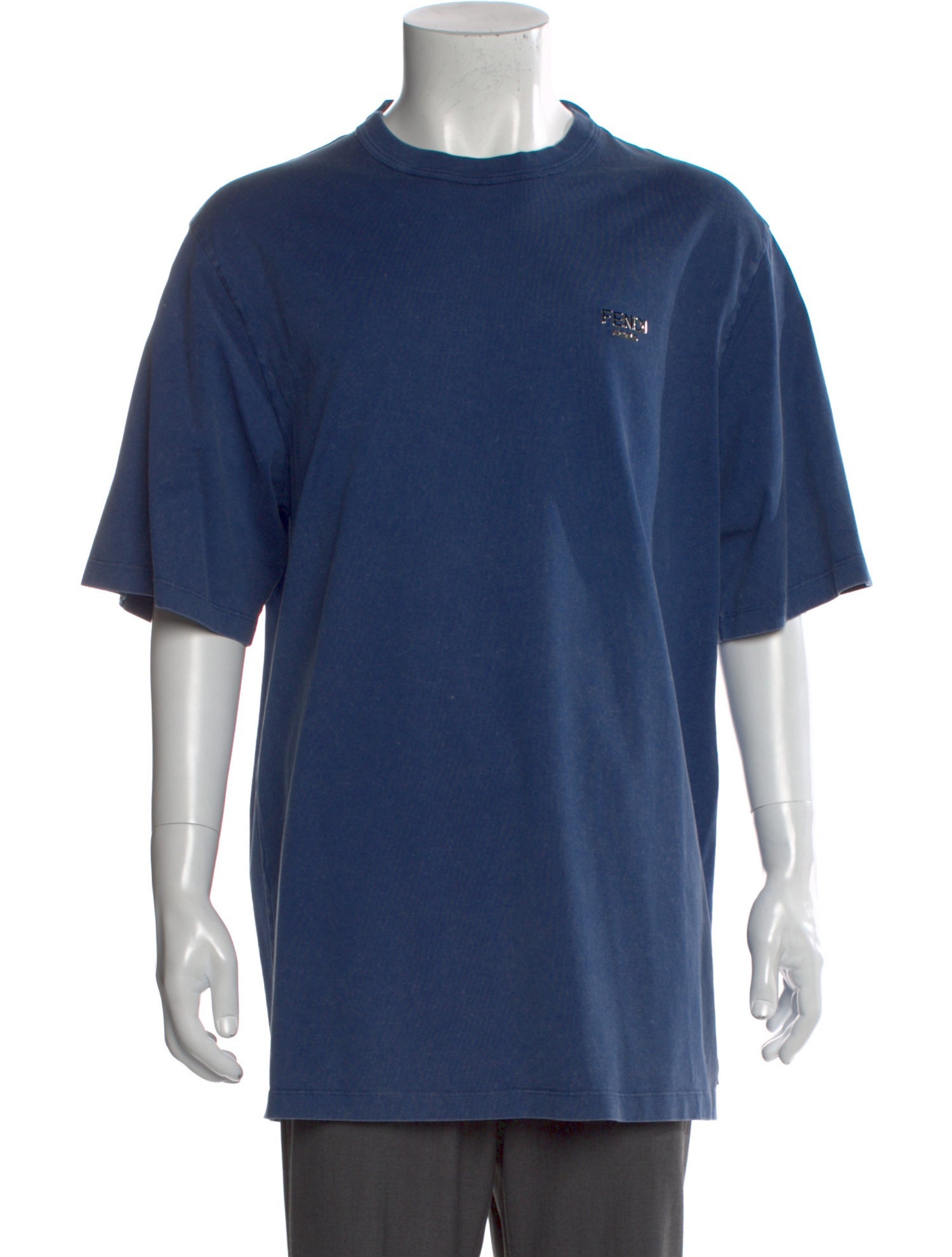 Fendi Zucca FF Logo Crew Neck T-Shirt