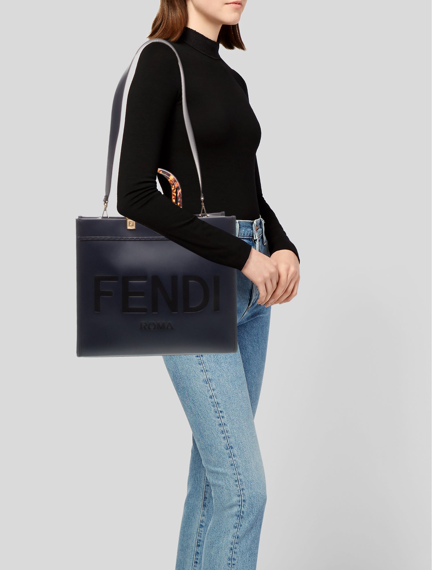 Fendi Leather Sunshine Medium