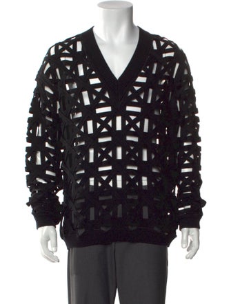 Fendi Wool Patterned Pullover