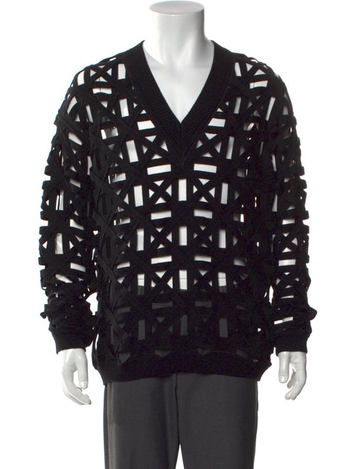 Fendi Wool Patterned Pullover