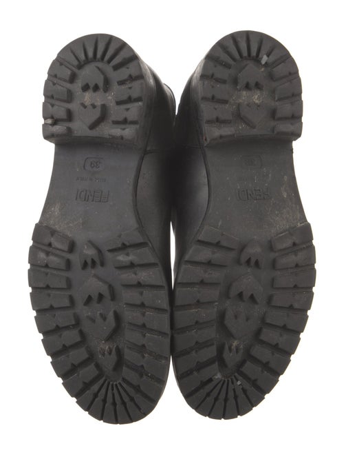 Fendi Leather Moto Boots