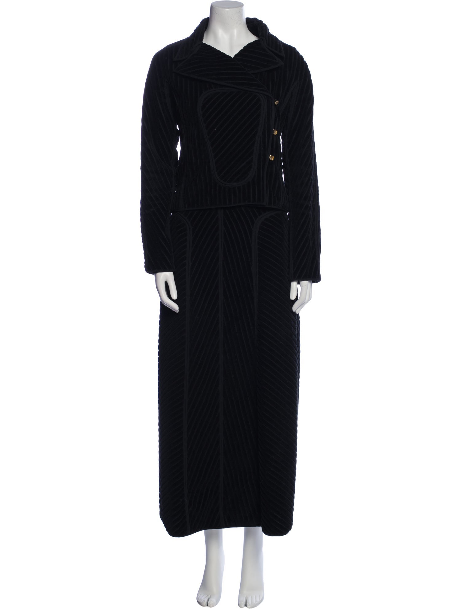 Fendi Vintage Late 1980's - Early 1990's Skirt Set