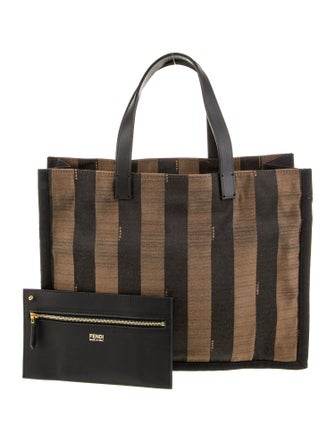 Fendi Pequin Top Handle Bag