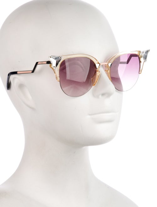 Fendi Cat-Eye Gradient Sunglasses