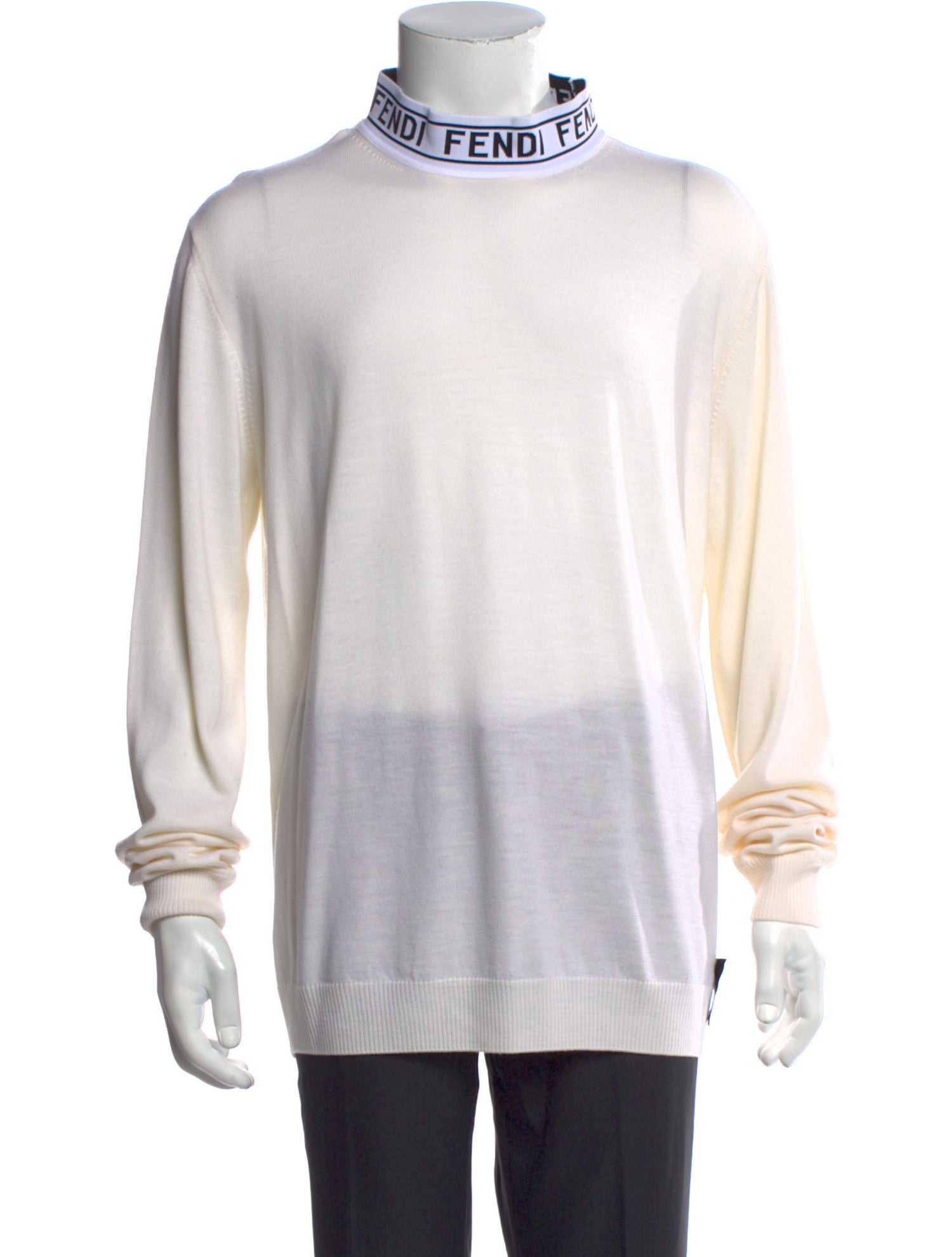 Fendi Zucca FF Logo Wool Pullover w/ Tags