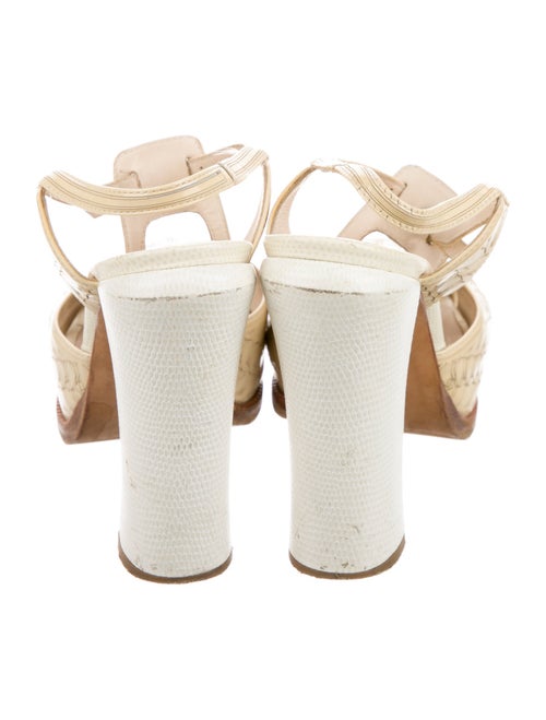 Fendi Patent Leather T-Strap Pumps