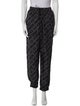 Fendi Striped Straight Leg Pants