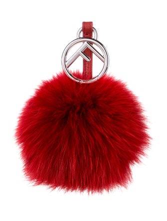 Fendi Women's Fendi Fur Key Chain