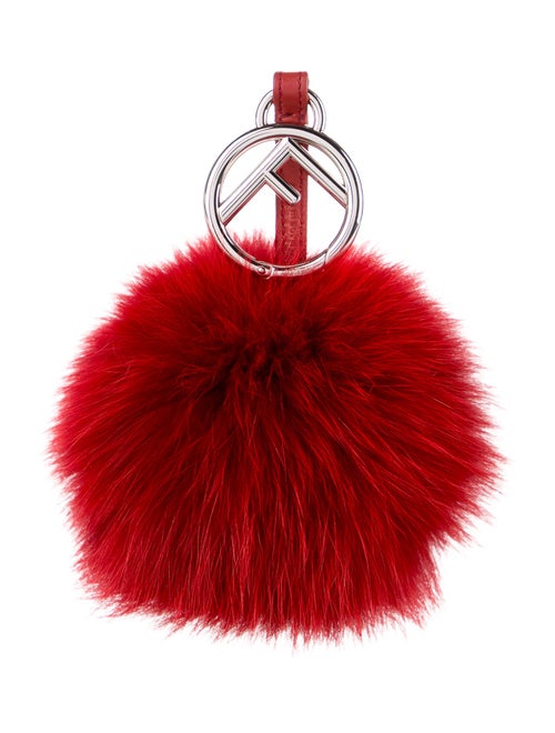 Fendi Women's Fendi Fur Key Chain