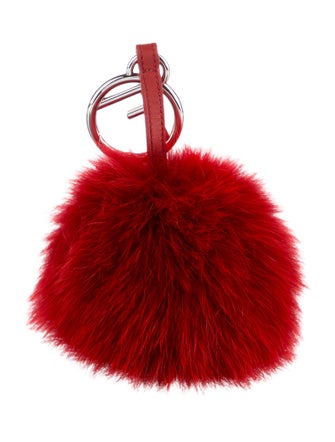 Fendi Women's Fendi Fur Key Chain