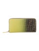 Fendi 2014 Zucca FF Logo Continental Wallet