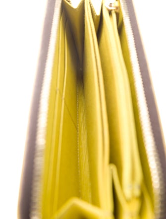 Fendi 2014 Zucca FF Logo Continental Wallet