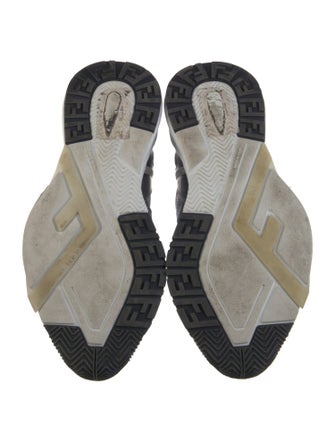 Fendi Zucca FF Logo Mesh Sneakers