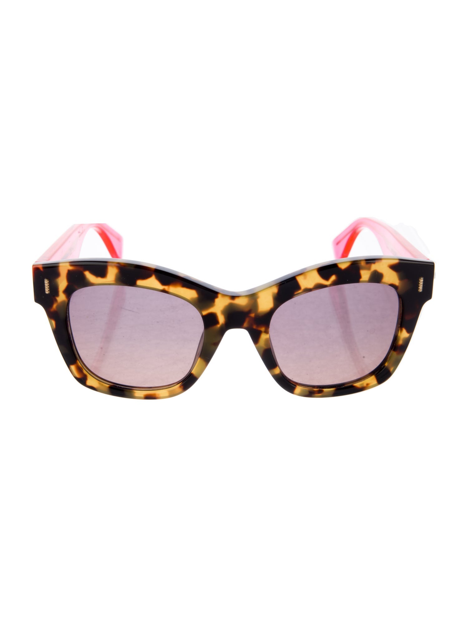 Fendi Cat-Eye Tinted Sunglasses