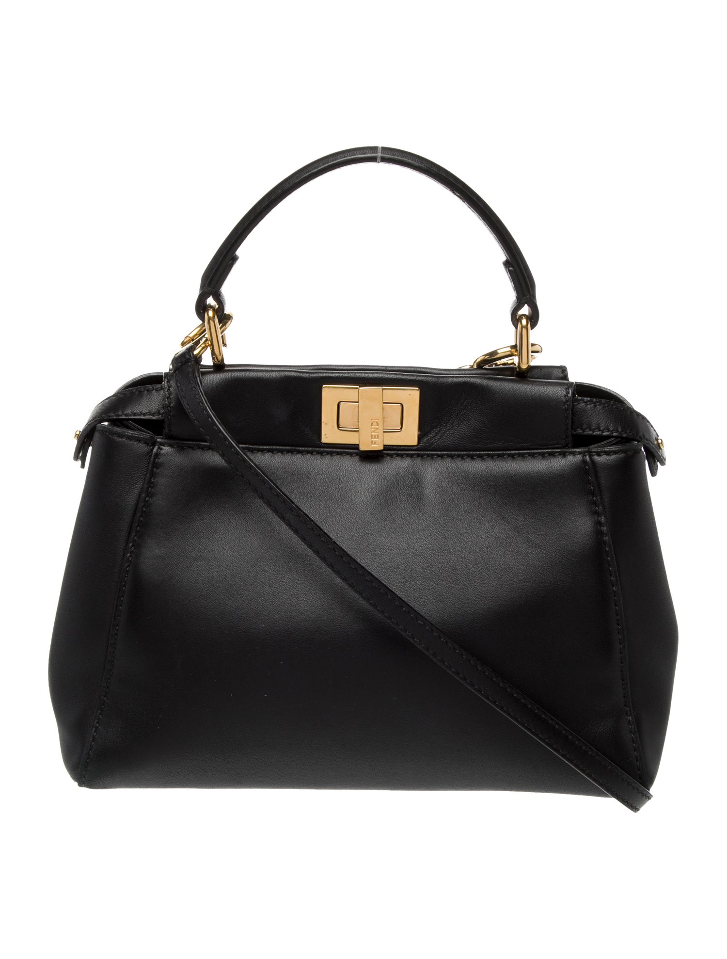 Fendi Calfskin Peekaboo Mini
