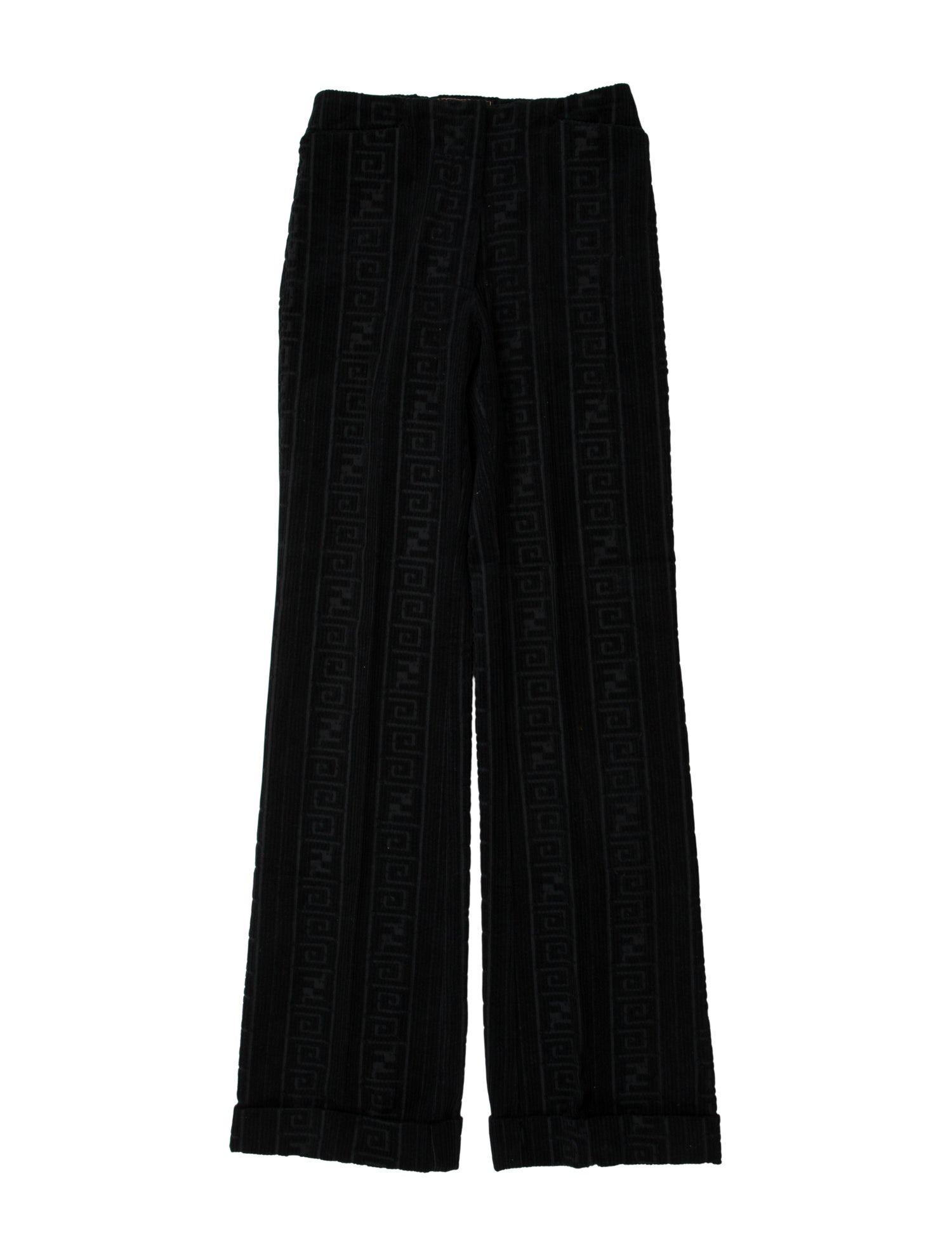 Fendi Vintage Wide Leg Pants