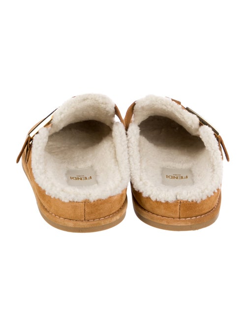 Fendi Suede Mules