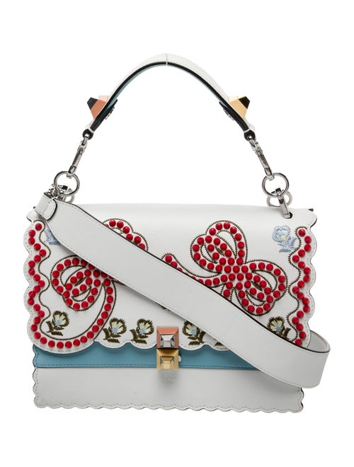 Fendi Leather Kan I Mini