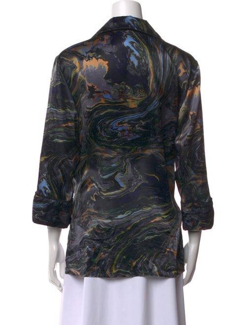 Fendi Silk Printed Blouse