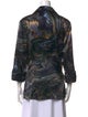 Fendi Silk Printed Blouse
