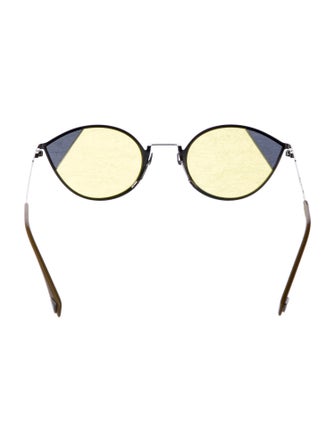 Fendi Round Tinted Sunglasses