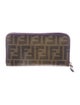 Fendi 2018 Zucca FF Logo Continental Wallet
