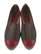 Fendi Pequin Pattern Canvas Espadrilles