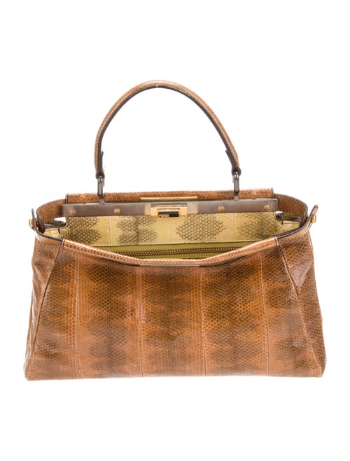 Fendi Snakeskin Peekaboo Small
