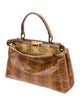 Fendi Snakeskin Peekaboo Small