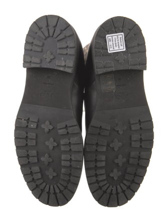 Fendi Zucca FF Logo Leather Sock Boots