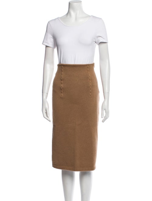 Fendi Cashmere Skirt Set