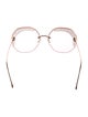 Fendi Oversize Clear Sunglasses
